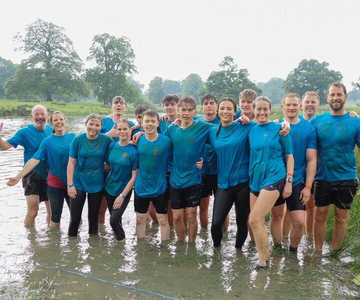 BCS Sixth Form 6km Dorset Mud Run for Charity